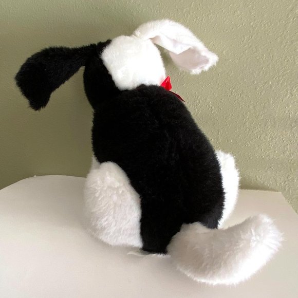 Creations by Dakin plush black/white dog stuffed toy terrier 2-tone face 14.5"x1 - Picture 8 of 8